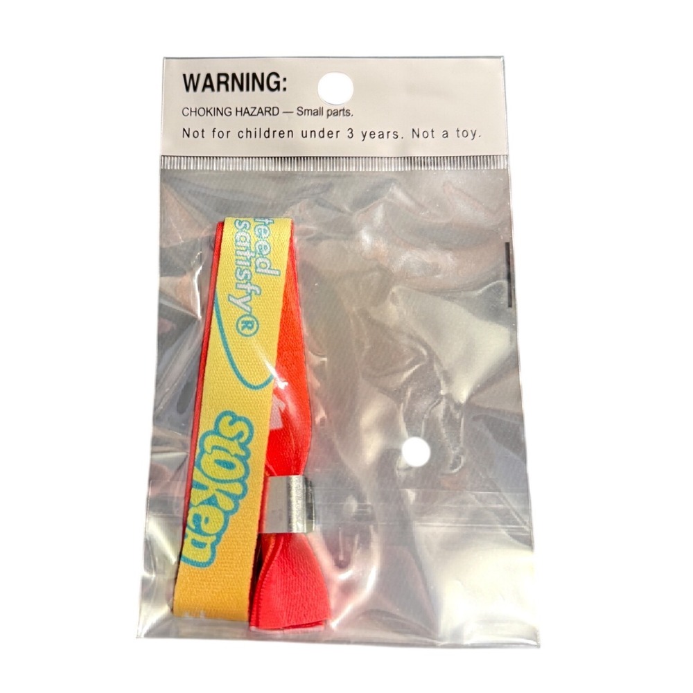 Dutch Bros Coffee Festival Wristband 4/20 Drop‎ Orange Yellow Stoked Adjustable